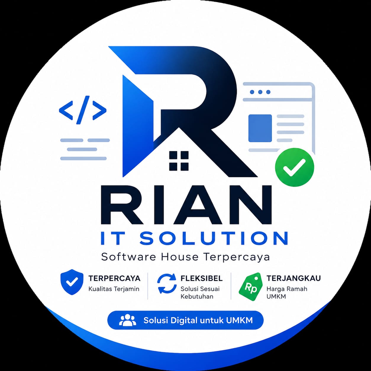 Rian IT Solution Logo